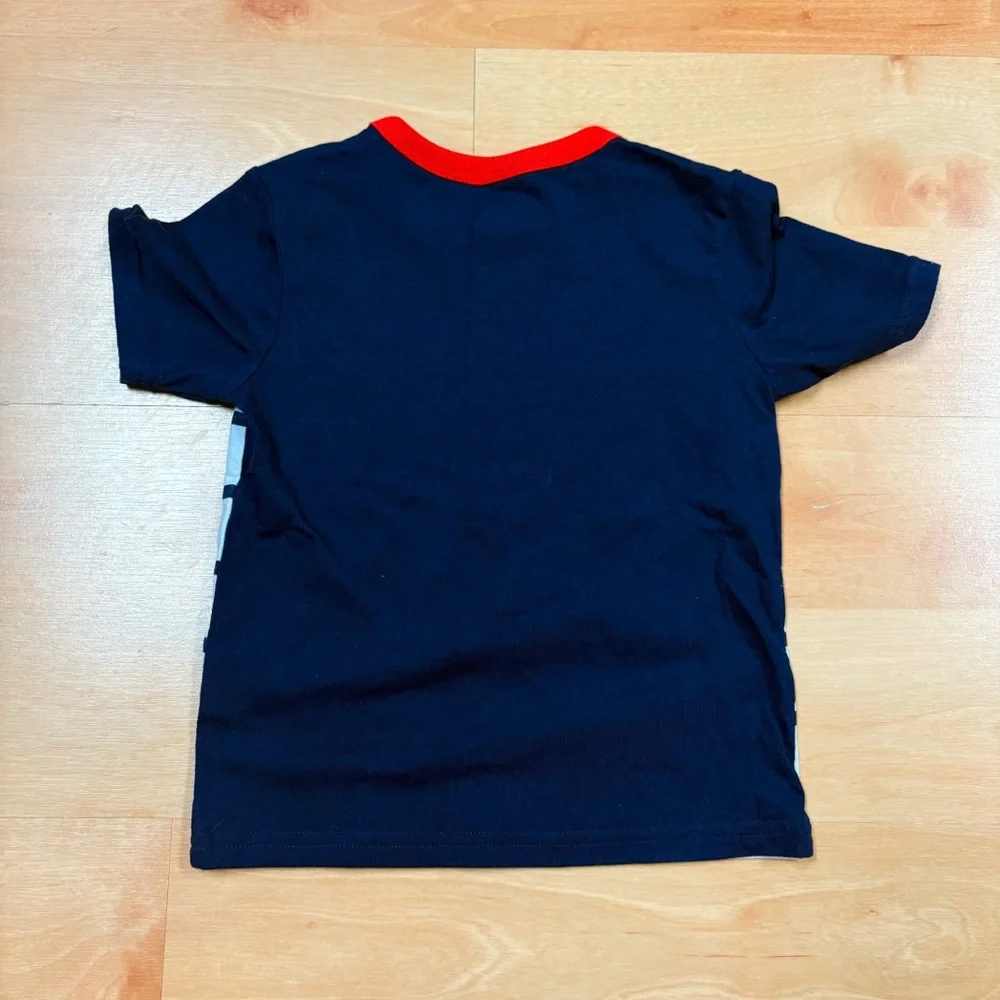 Children’s Place Red White & Navy Blue Colorblock 2-Piece Set Toddler 2T